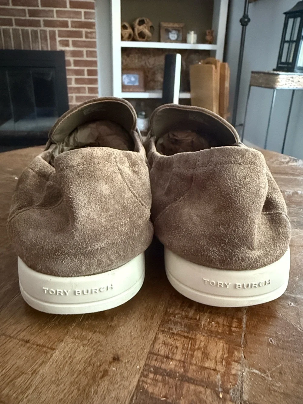 Tory Burch Suede Ballet Sport Loafers 9.5